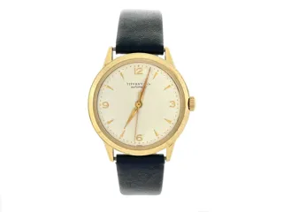 Tiffany 32mm 14k yellow gold