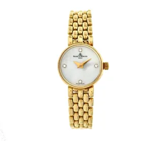 Baume & Mercier 18mm 14k yellow gold