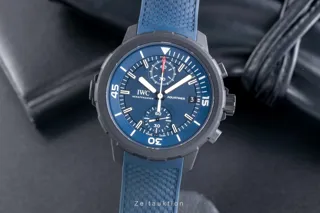 IWC Aquatimer IW379507 Stainless steel and Rubber Blue