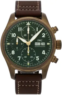 IWC Pilot IW387902 Bronze green