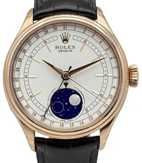 Rolex Cellini Moonphase 50535 39mm Rose gold White