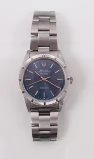 Rolex Air King 14010 Stainless steel Blue