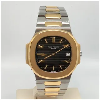 Patek Philippe Nautilus 3700/1 40mm Gold$Steel Black