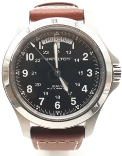 Hamilton Khaki 144020025671 40mm Stainless steel Black