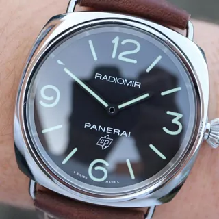 Panerai Radiomir PAM 00753 45mm Stainless steel Black