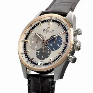 Zenith El Primero 51.2080.400/69.C494 42mm Gold/Steel Silver