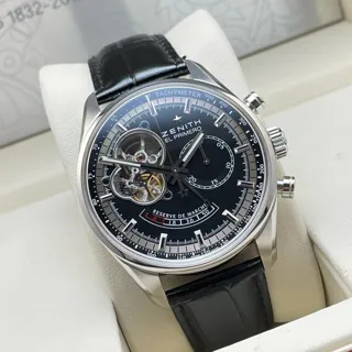 Zenith El Primero 03.2080.4021/21.C496 42mm Stainless steel Black