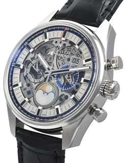 Zenith El Primero 03.2530.4047/78.C813 45mm Stainless steel Skeletonized