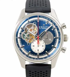 Zenith El Primero 03.2040.4061/52.R576 42mm Stainless steel Blue