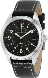 Hamilton Khaki Field H68551733 Stainless steel Black