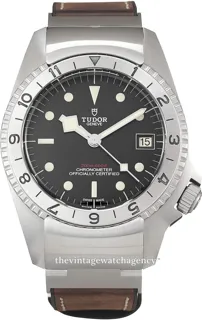 Tudor Black Bay 70150-0001 Stainless steel Black