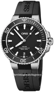 Oris Aquis Date 01 733 7732 4124-07 4 21 64FC 39.5mm Stainless steel Black