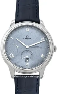 Omega De Ville 434.13.41.21.03.001 Stainless steel Blue