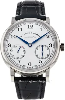 A. Lange & Söhne 1815 234.026 39mm 18 carat white gold Silver