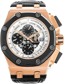 Audemars Piguet Royal Oak Offshore 26078RO.OO.D002CR.01 44mm 18 carat rose gold White