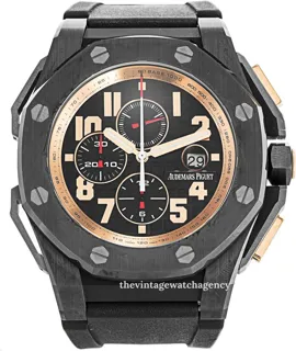 Audemars Piguet Royal Oak Offshore 26378IO.OO.A001KE.01 48mm Ceramic and Rose gold and Titanium Black