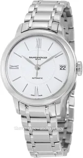 Baume & Mercier Classima MOA10267 31mm Brushed/polished steel White