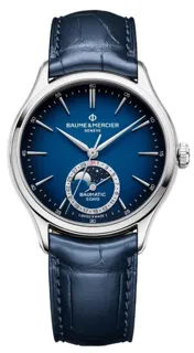 Baume & Mercier Clifton M0A10756 39mm Stainless steel Blue