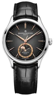 Baume & Mercier Clifton 10758 39mm Steel Black