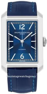 Baume & Mercier Hampton M0A10732 27.5mm Stainless steel Blue