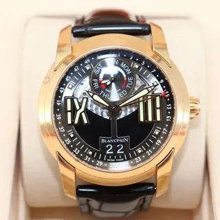 Blancpain L-Evolution 8837-3630-53B 43.5mm Red gold Skeletonized