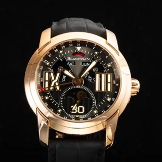 Blancpain L-Evolution 8866-3630-53B 43.5mm Red gold Skeletonized