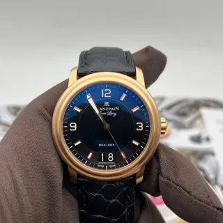 Blancpain Léman 2850B-3630A-64B 40mm Red gold Black