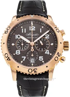 Breguet Type XXI 3810BR/92/9ZU 18k rose gold brown