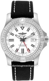 Breitling Avenger A32397101A1X1 43mm Stainless steel White