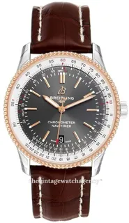 Breitling Navitimer U17326211M1P1 Stainless steel and Red gold grey