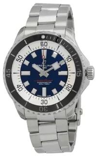 Breitling Superocean A17376211C1A1 44mm Stainless steel Blue