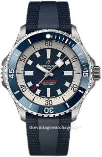 Breitling Superocean A17378E71C1S1 Stainless steel Blue