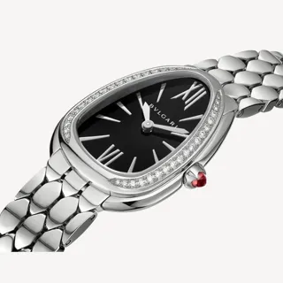 Bulgari Serpenti 103449 33mm Stainless steel Black