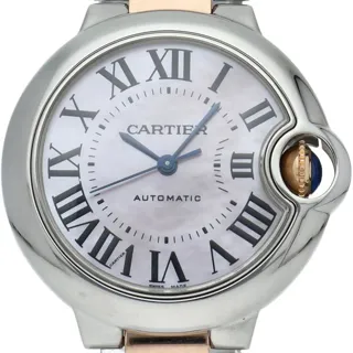 Cartier Ballon Bleu 33mm W6920098 33mm Rose gold Pink