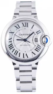 Cartier Ballon Bleu de Cartier WSBB0044 33mm Stainless steel Silver