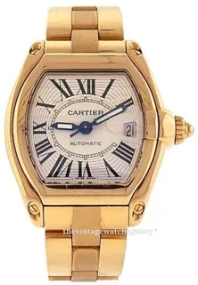 Cartier Roadster W62005V1 18k yellow gold Silver