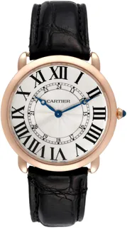 Cartier Ronde Louis Cartier W6801004 Rose gold Silver