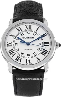 Cartier Ronde Solo de Cartier WSRN0021 Stainless steel Silver