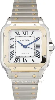 Cartier Santos W2SA0016 Stainless steel Silver