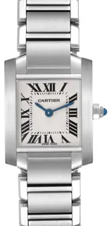 Cartier Tank Française W51008Q3 Stainless steel Silver