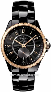 Chanel J12 H3838 36.5mm Ceramic Black