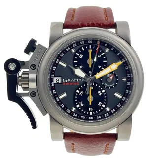 Graham Chronofighter 47mm Titanium Silver