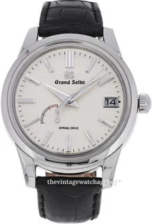 Grand Seiko Elegance Collection SBGA293G 40mm polished steel antique white