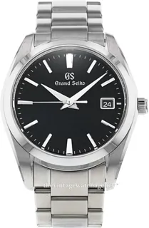 Grand Seiko Heritage SBGX261G 37mm brushed/polished steel Black