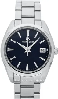 Grand Seiko Heritage SBGP013G 40mm brushed/polished steel Blue