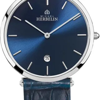 Herbelin 19406/15BL 38mm Stainless steel Blue