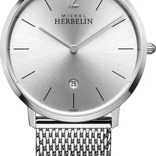 Herbelin 19515/11B 39mm Stainless steel Silver