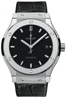 Hublot Classic Fusion 45, 42, 38, 33  542.NX.1171.LR 42mm Titanium Black