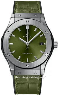 Hublot Classic Fusion 511.NX.8970.LR 45mm Titanium Green