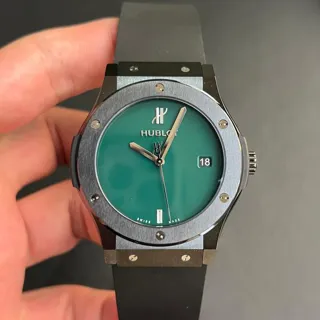 Hublot Classic Fusion 511.CM.5270.RX.MYOS 45mm Ceramic Green